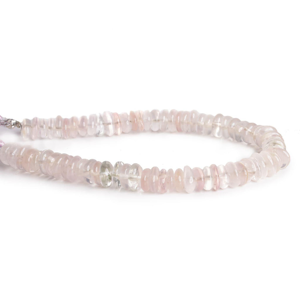 Rose Quartz Long Chips 7.5 inch 65 beads - The Bead Traders