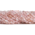 Rose Quartz Plain Nuggets 12 inch 40 pieces - The Bead Traders