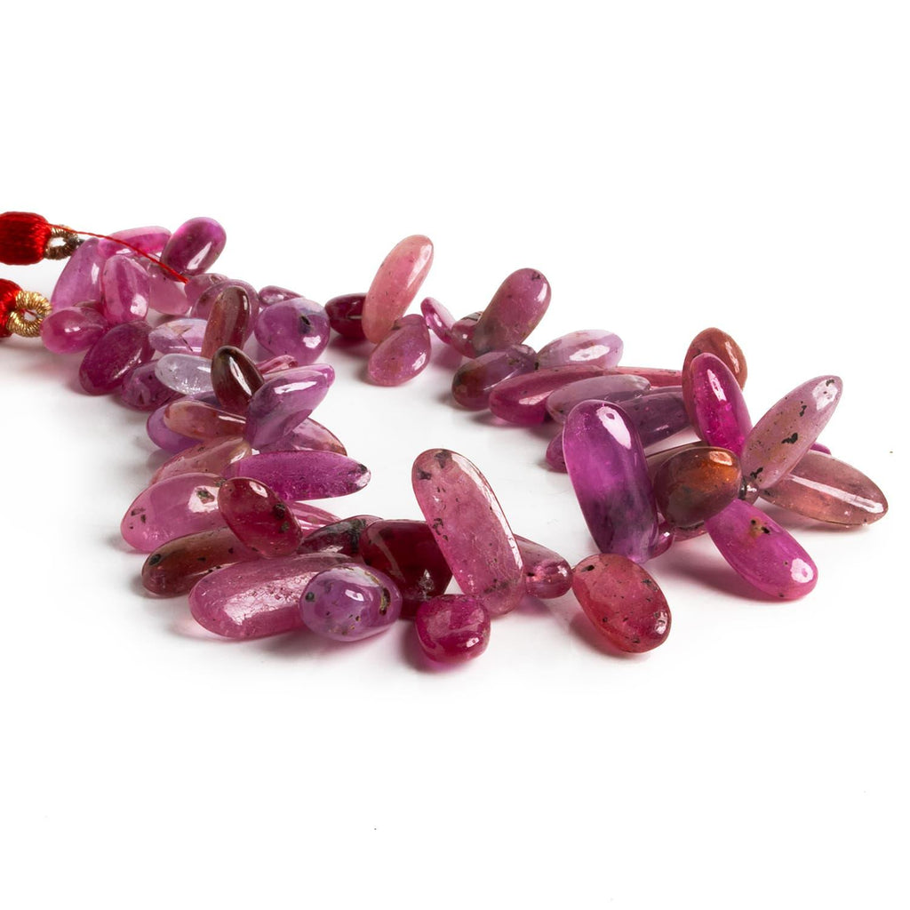 Ruby Plain Nuggets 8 inch 55 beads - The Bead Traders