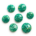 Russian Amazonite Faceted Coin Focal Bead 1 Piece - The Bead Traders