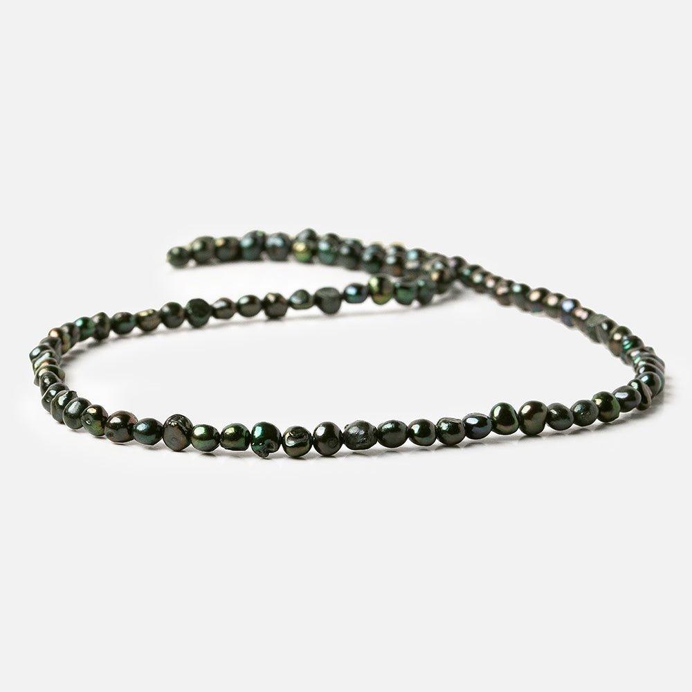 Sage Baroque Pearls 16 inch 85 beads 5x4mm - The Bead Traders