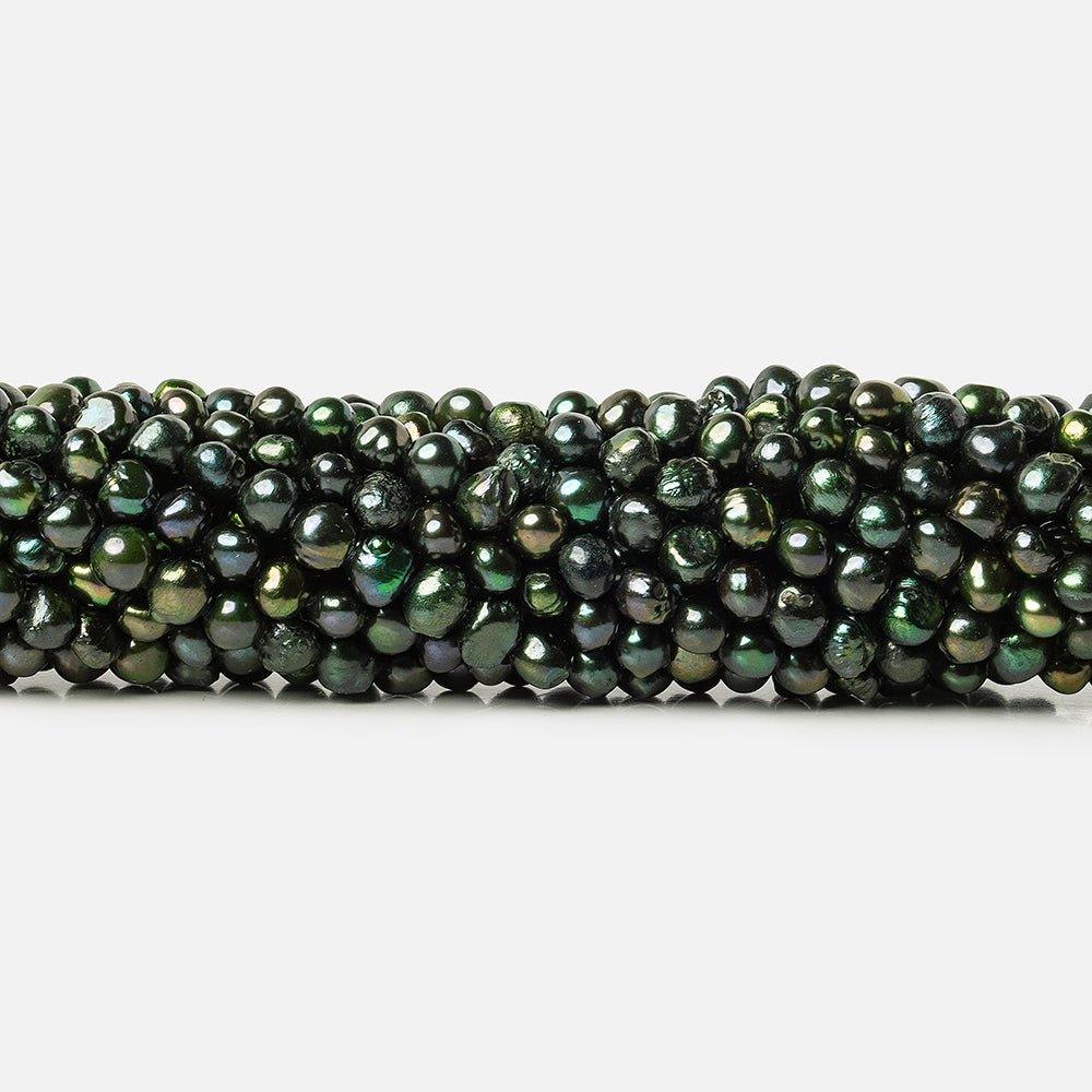 Sage Baroque Pearls 16 inch 85 beads 5x4mm - The Bead Traders