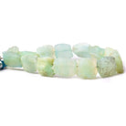 Santorini Blue Agate Beads Hammer Faceted Rectangle and Square - The Bead Traders