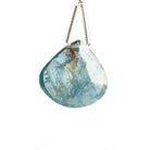 Sapphire Faceted Heart Focal Bead 1 Piece - The Bead Traders