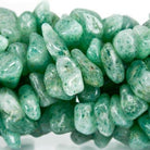 Sea Green Aventurine Beads Plain 6-9mm Nuggets - The Bead Traders