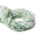 Sea Green Aventurine Beads Plain Kite - The Bead Traders