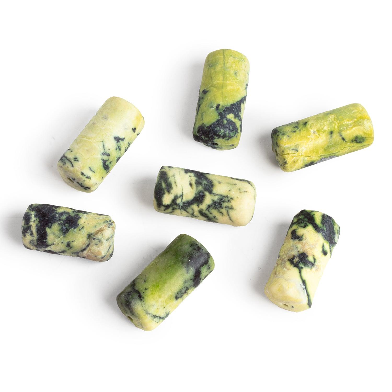 Serpentine Column Tube Focal Bead 1 Piece - The Bead Traders