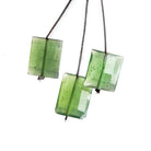 Serpentine Faceted Cushion Focal Bead Set of 3pcs - The Bead Traders