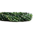 Serpentine Faceted Oval Beads 14 inch 45 pieces - The Bead Traders