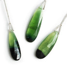 Serpentine Faceted Pear Focal Bead 1 Piece - The Bead Traders