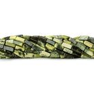 Serpentine Faceted Rectangle - The Bead Traders