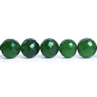 Serpentine Faceted Round Beads 8 inch 28 pieces - The Bead Traders