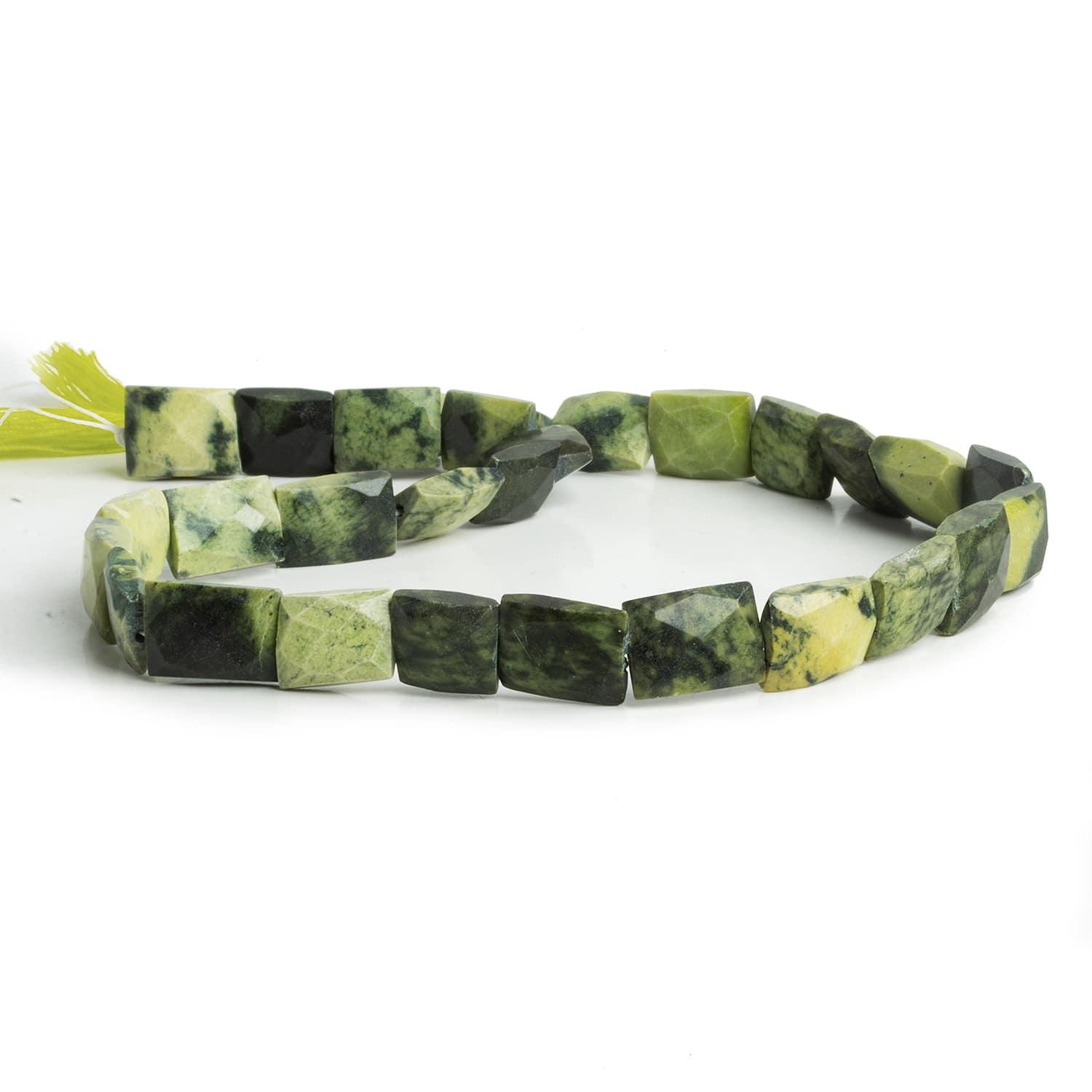 Serpentine Handcut Rectangles 15 inch 28 beads - The Bead Traders