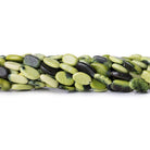 Serpentine Plain Oval Beads, 8 inch - The Bead Traders