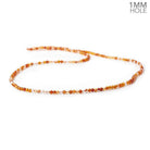 Shaded Chalcedony Beads Plain 2mm Rounds - The Bead Traders