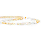 Shaded Citrine Faceted Rondelle - The Bead Traders