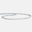 Silver Oval Freshwater Pearls 15 inch 115 pieces - The Bead Traders
