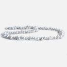 Silver Top Drilled Oval Freshwater Pearls 15 inch 160 pieces - The Bead Traders
