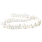 Silverite Sapphire faceted Tear Drop beads 16 inch 170 beads 4x6-7x5mm - The Bead Traders
