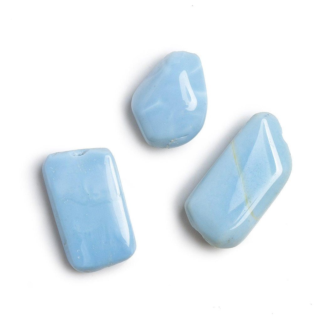 Small Denim Opal Nugget Focal 1 Bead - The Bead Traders