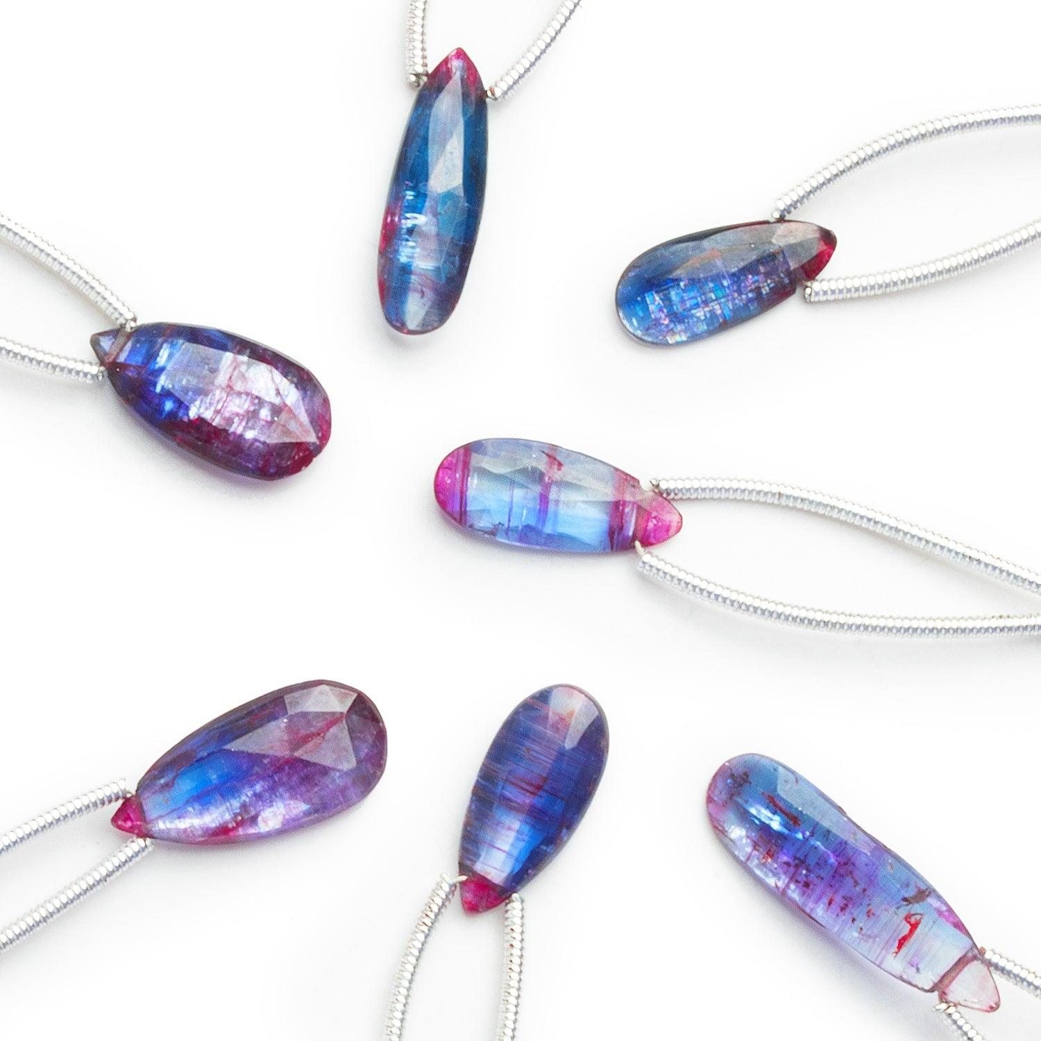 Small Mystic Kyanite Pear Focal Bead 1 Piece - The Bead Traders