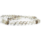 Smoky Quartz Faceted Pavillion Cut Beads 15 inch 60 pieces - The Bead Traders