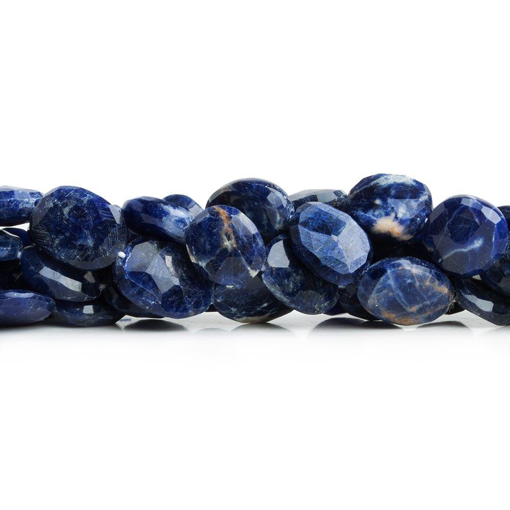 Sodalite Faceted Oval Beads 12 inch 28 pieces - The Bead Traders