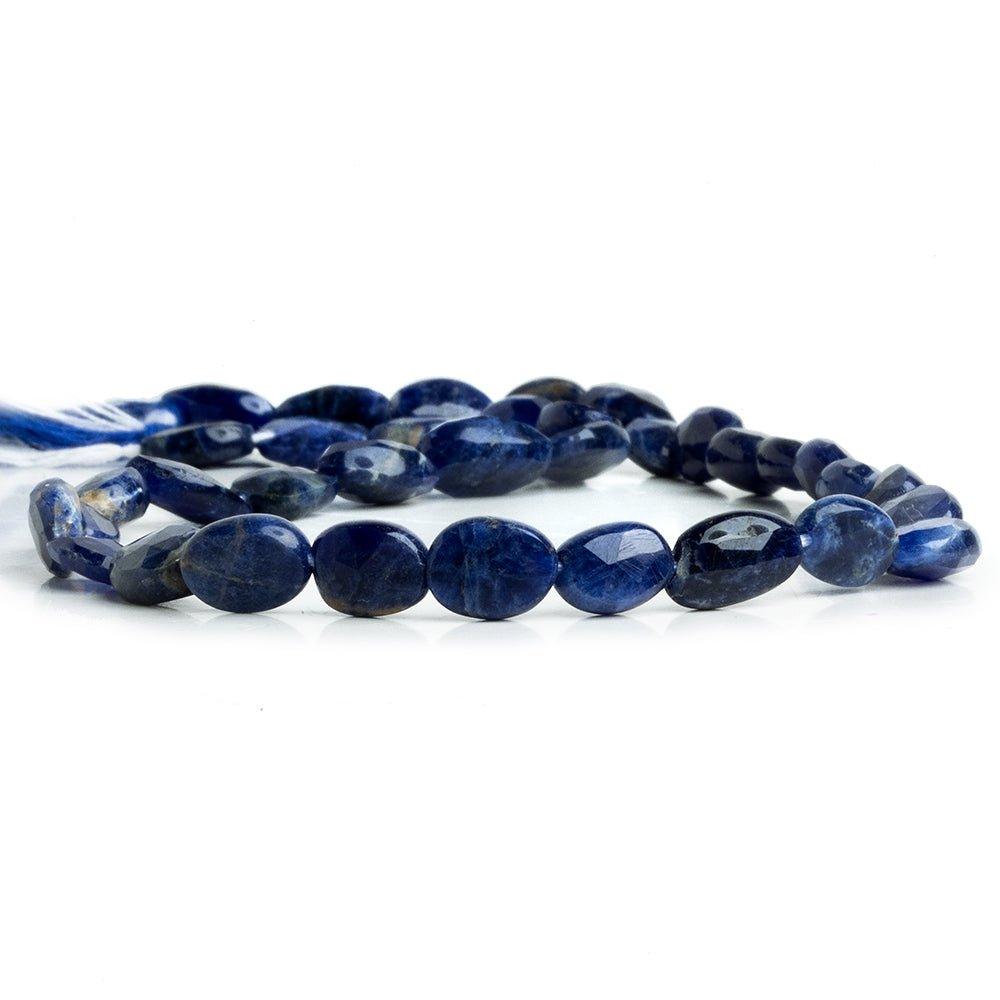 Sodalite Faceted Oval Beads 12 inch 28 pieces - The Bead Traders