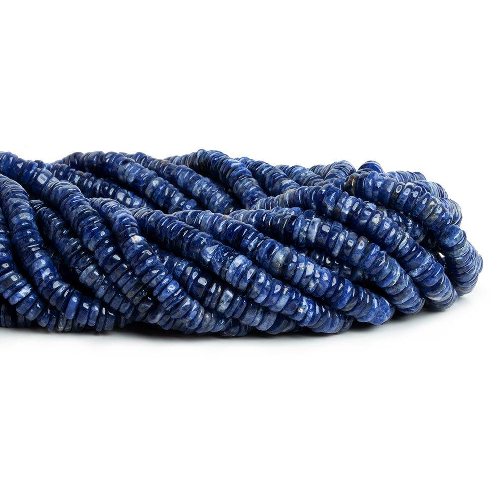Sodalite Plain Heishi Beads 16 inch 240 pieces - The Bead Traders