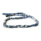 Sodalite plain rectangles 14 inch 33 beads - The Bead Traders