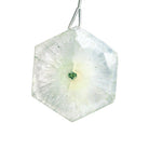 Solar Quartz Faceted Hexagon Focal Bead 1 Piece - The Bead Traders