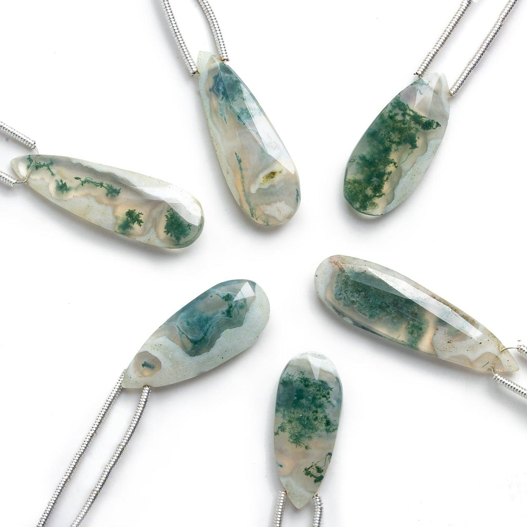 Solar Quartz Faceted Pear Pendant 1 Bead (M) - The Bead Traders