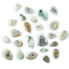 Solar Quartz plain pear & plain marquise beads sold as 24 loose pieces 21x12mm - 35x26mm - The Bead Traders