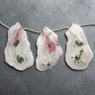 Solar Quartz Slices 8 inch 7 beads - The Bead Traders