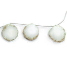 Solar Quartz Top Drilled Slice Beads 13 pieces - The Bead Traders