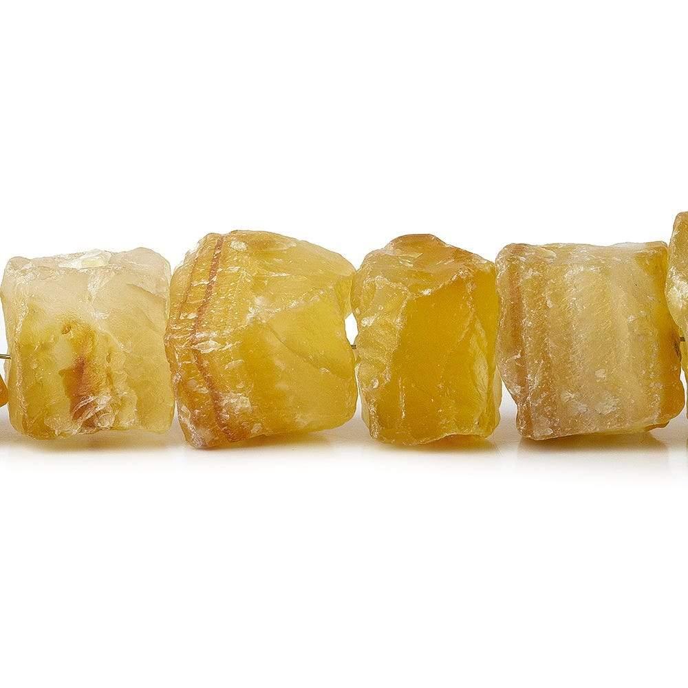 Sunflower Agate Beads Hammer Faceted Cubes - The Bead Traders