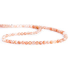 Sunstone Energy Column Beads 15 inch 85 pieces - The Bead Traders