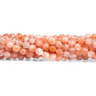 Sunstone Energy Column Beads 15 inch 85 pieces - The Bead Traders