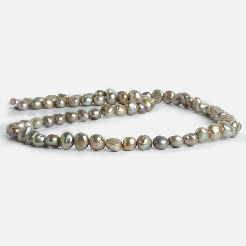Tan Baroque Freshwater Pearls 16 inch 70 pieces - The Bead Traders