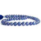 Tanzanite Faceted Round Beads 16 inch 55 pieces - The Bead Traders