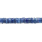 Tanzanite Plain Heishi Beads 14 inch 185 pieces - The Bead Traders