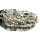 Tibetan Diamond Quartz Natural Crystals 15 inch 35 beads - The Bead Traders