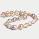 Tricolor Ultra Baroque Freshwater Pearls 16 inch 24 pieces - The Bead Traders