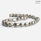 Warm Gray Baroque Freshwater Pearls 16 inch 35 pieces - The Bead Traders