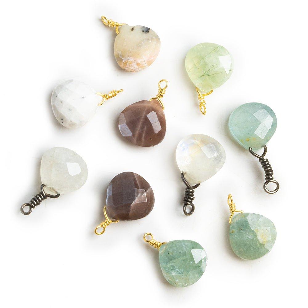 Wire Wrapped Assortment - Lot of 10 - The Bead Traders