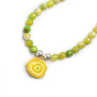Yellow Solar Quartz Slice Focal Bead 1 Piece - The Bead Traders